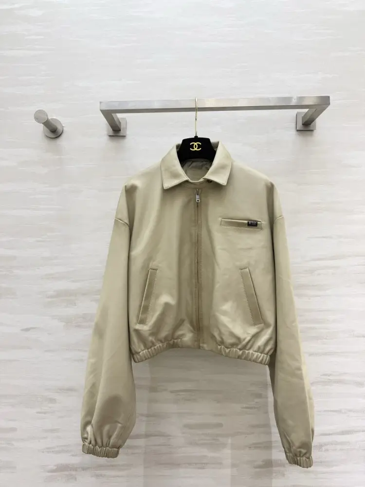 Prada — Jacket leather women's
