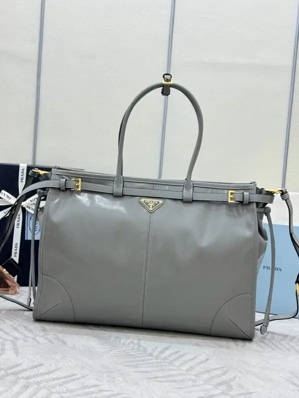 Prada — Men's greater a bag-тоут Bonnie 42 cm of soft veal skin