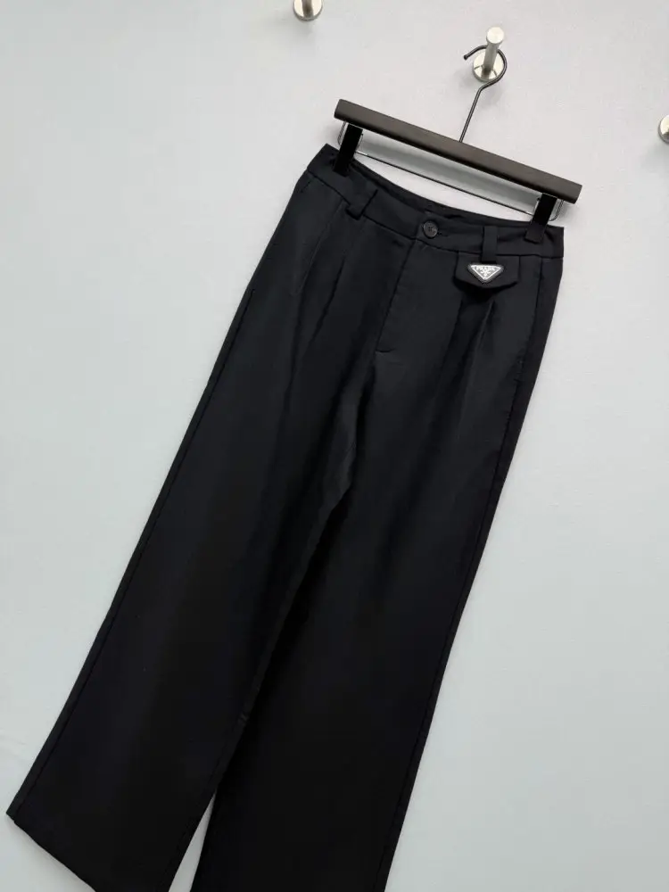 Prada Pants of flax women's — Photo 5