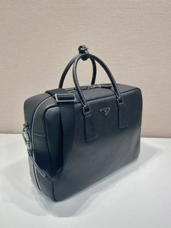 Prada Портфель чоловічий шкіряний 40 см 2VE339 — Фото 2