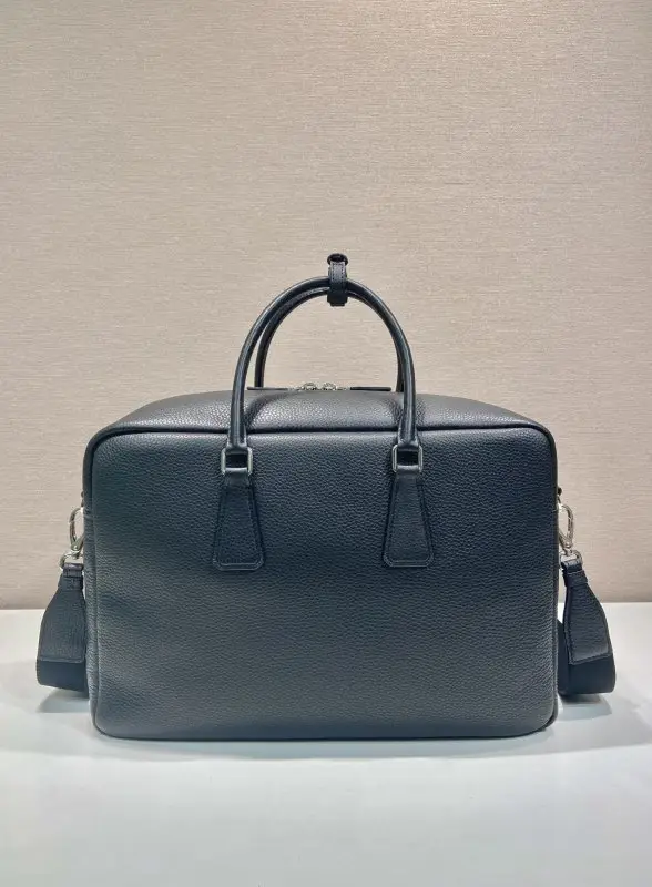 Prada Портфель чоловічий шкіряний 40 см 2VE339 — Фото 4