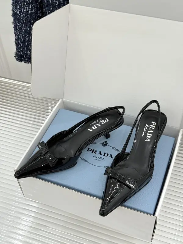 Prada Туфли слингбэки — Фото 2