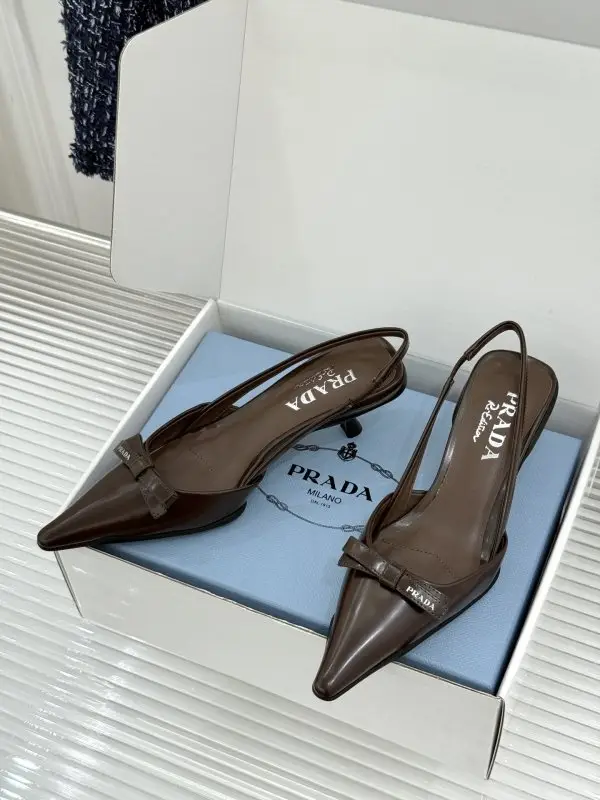 Prada Туфли слингбэки — Фото 2