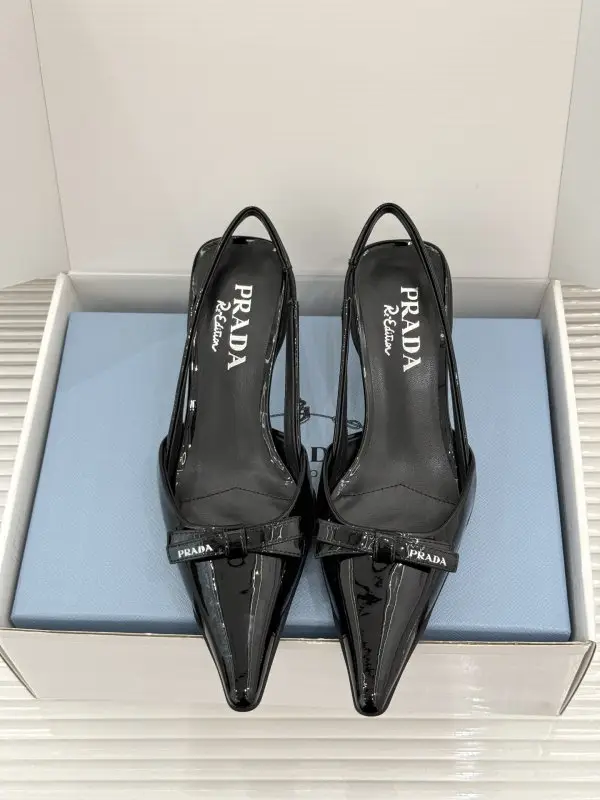 Prada Туфли слингбэки — Фото 4
