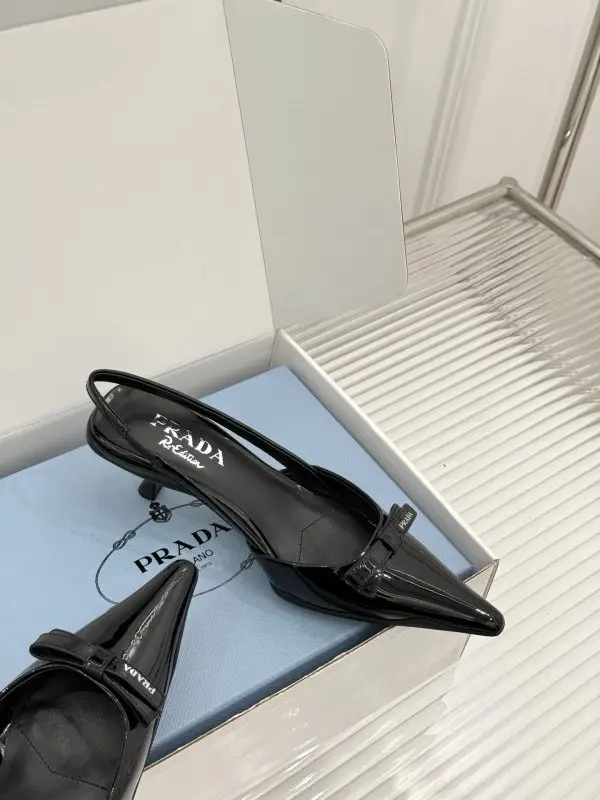 Prada Туфли слингбэки — Фото 5