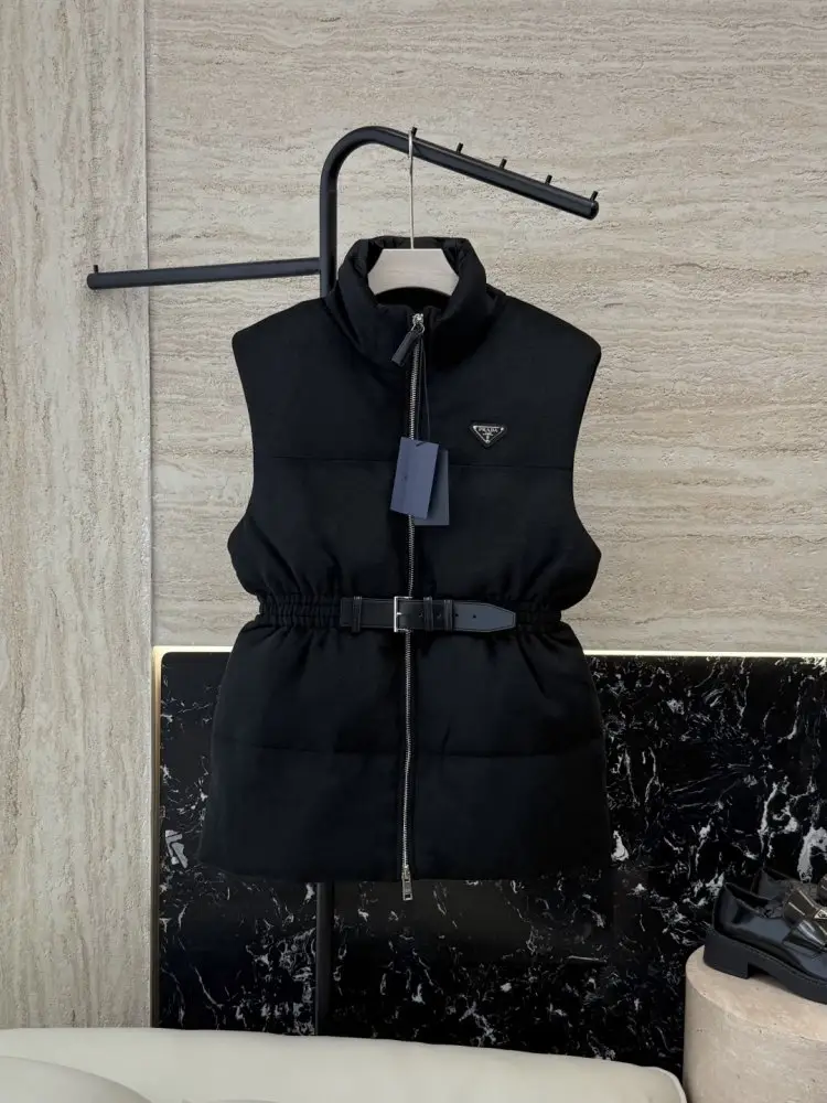 Prada — Vest on feathers women's
