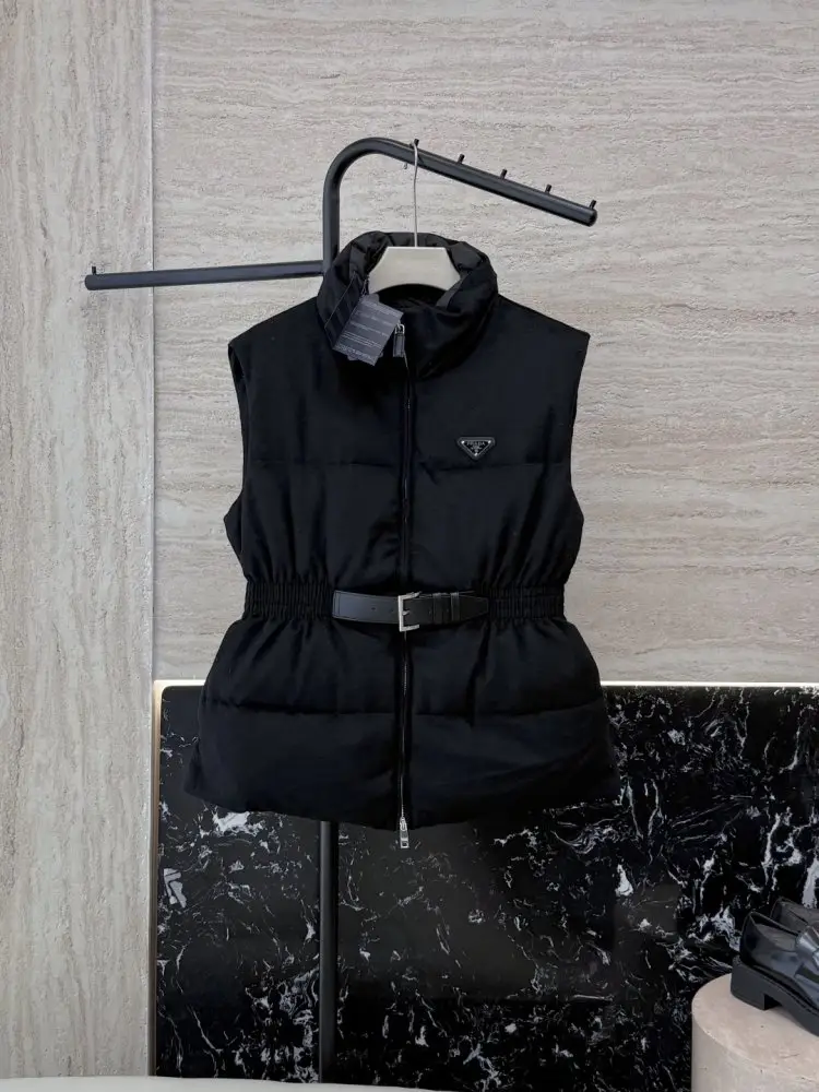 Prada — Vest on feathers women's
