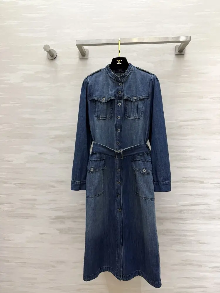 Ralph Lauren — Максі-Плаття, Сукня джинсове