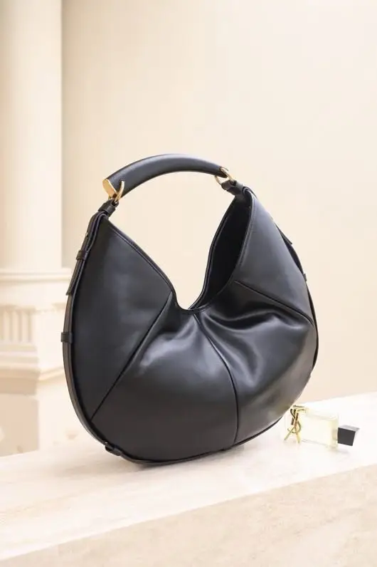 Saint Laurent A bag across shoulder Mombasa Medium 40 cm of soft cow skin — Photo 3