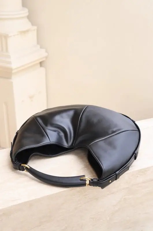 Saint Laurent A bag across shoulder Mombasa Medium 40 cm of soft cow skin — Photo 4