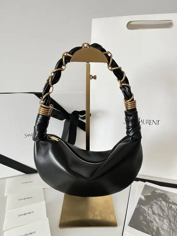 Saint Laurent A bag Amalia leather women's 19 cm — Photo 2