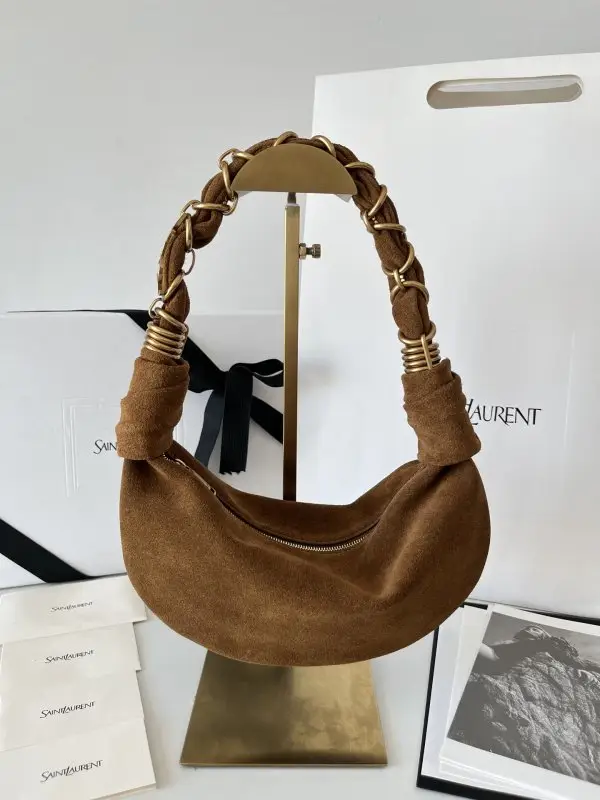 Saint Laurent A bag Amalia leather women's 19 cm — Photo 2