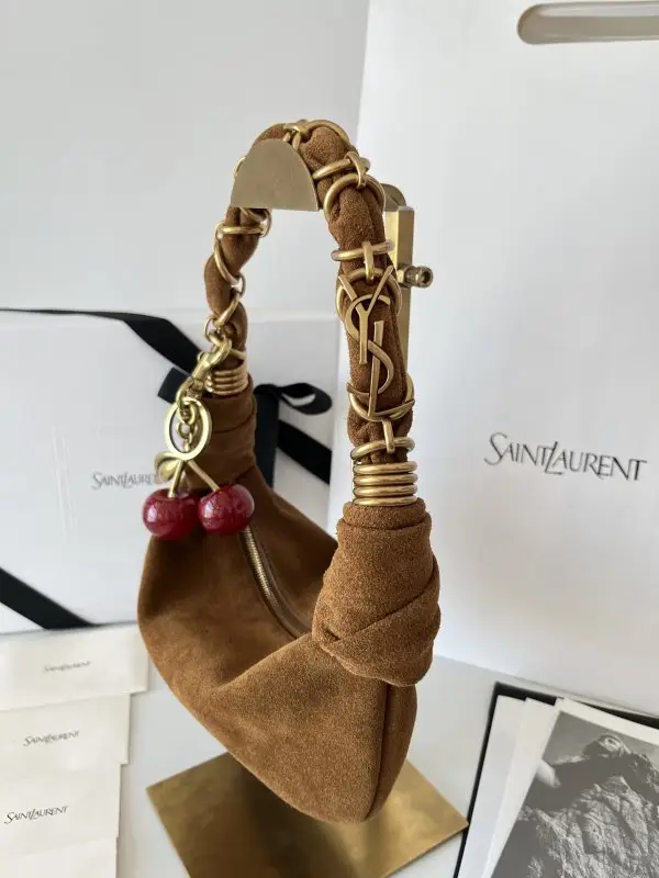 Saint Laurent A bag Amalia leather women's 19 cm — Photo 3