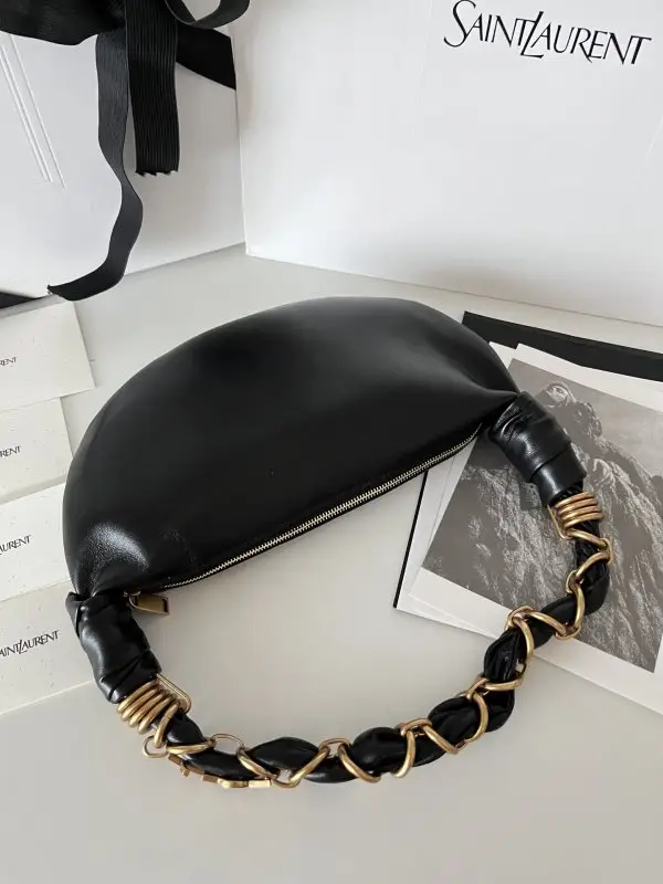 Saint Laurent A bag Amalia leather women's 19 cm — Photo 4