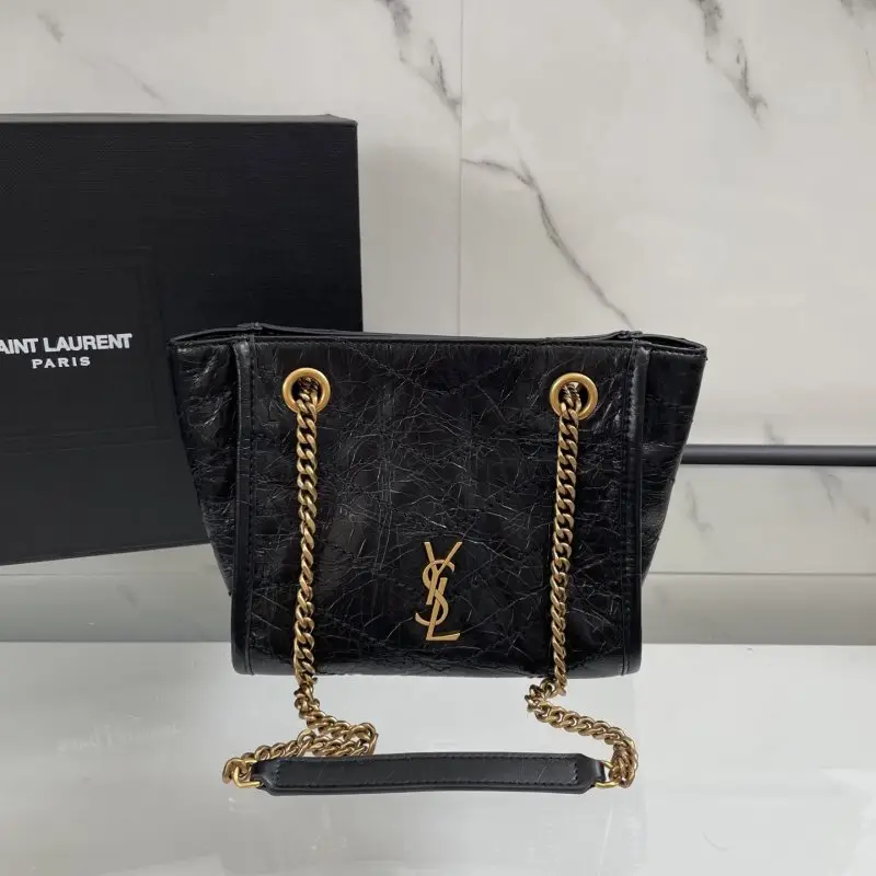 Saint Laurent — A bag шопер Niki 19 cm leather