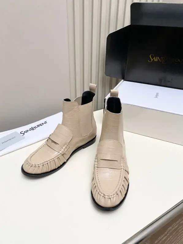 Saint Laurent — Boots chelsea leather women's