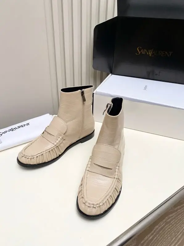 Saint Laurent — Boots chelsea leather women's