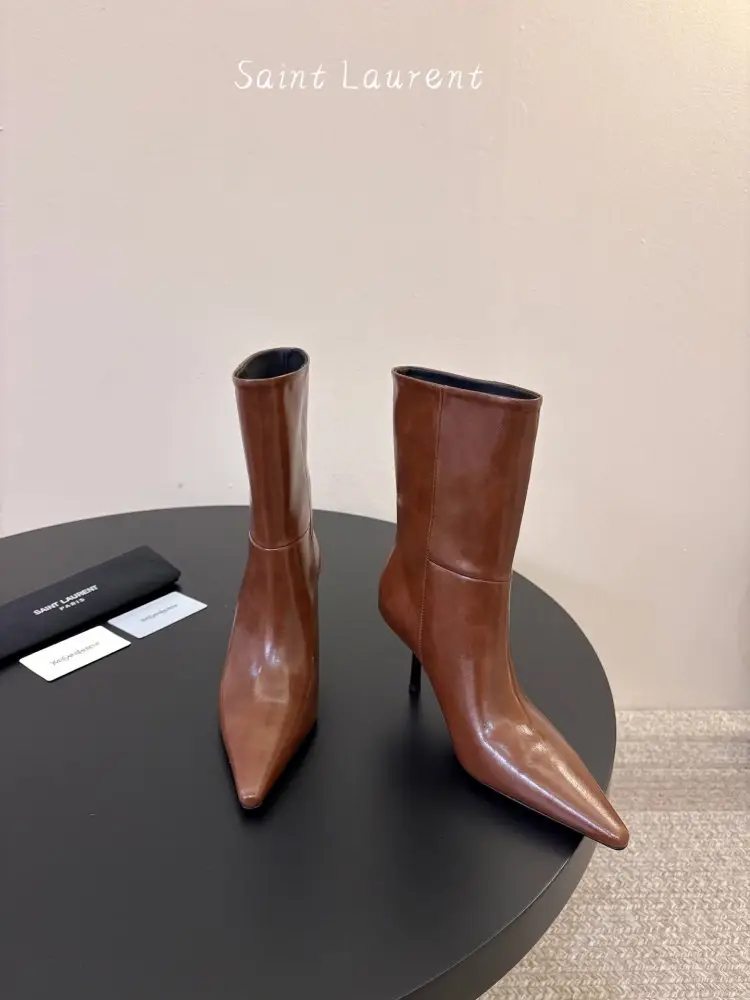 Saint Laurent — Черевики жіночі на шпильці