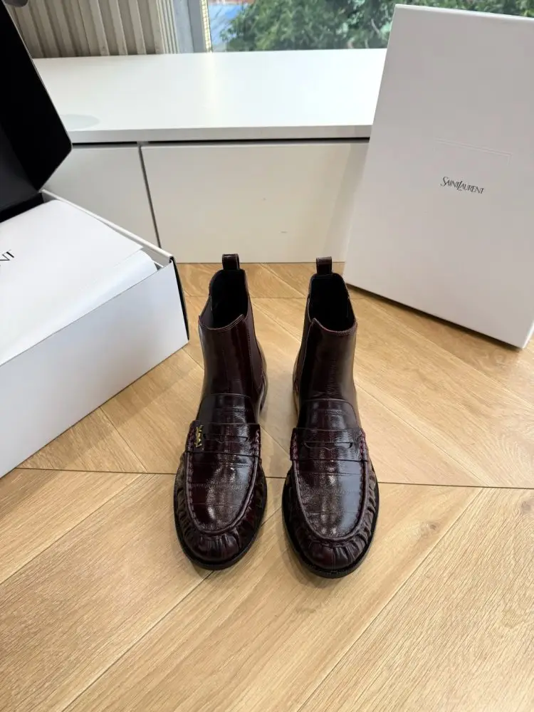 Saint Laurent Черевики жіночі — Фото 2