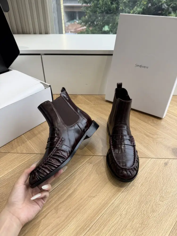 Saint Laurent Черевики жіночі — Фото 3