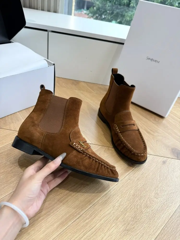 Saint Laurent Черевики жіночі — Фото 4