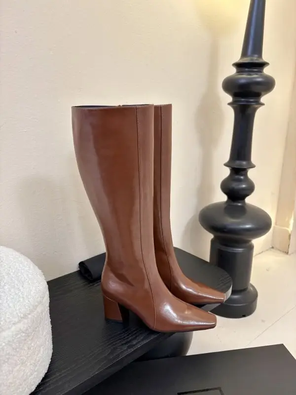 Saint Laurent — High leather boots women's