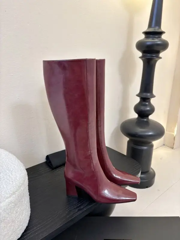 Saint Laurent — High leather boots women's