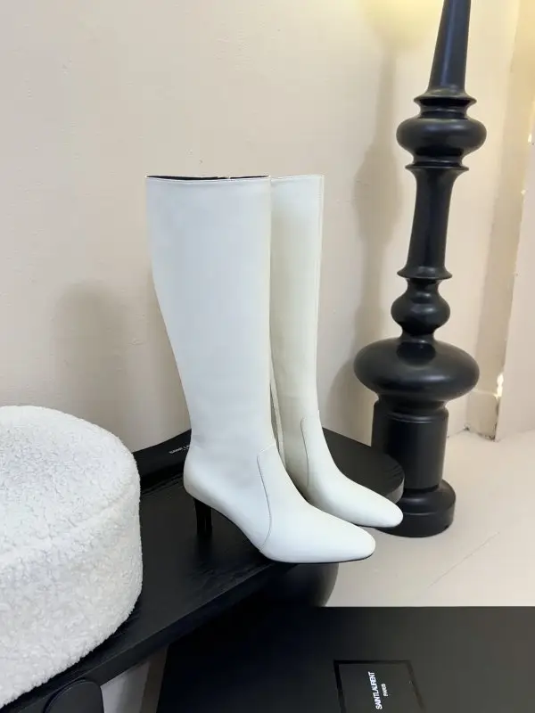 Saint Laurent — High leather boots women's