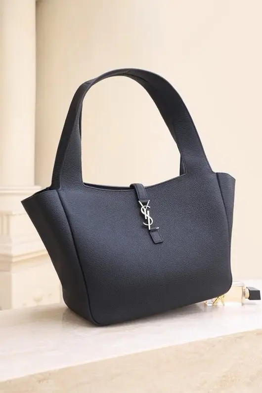 Saint Laurent Leather a bag LE5A7 BEA 50 cm of deer skin — Photo 2