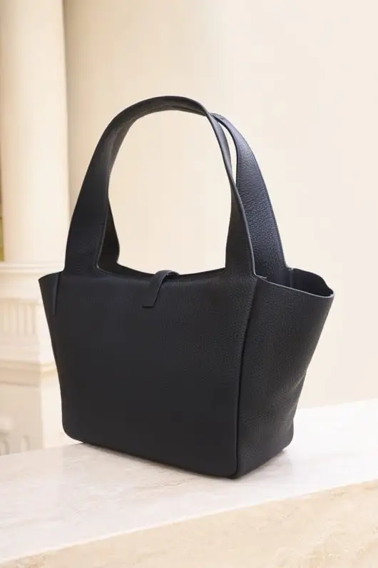 Saint Laurent Leather a bag LE5A7 BEA 50 cm of deer skin — Photo 4