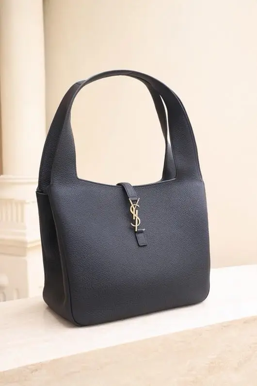 Saint Laurent Leather a bag LE5A7 BEA 50 cm of deer skin — Photo 5