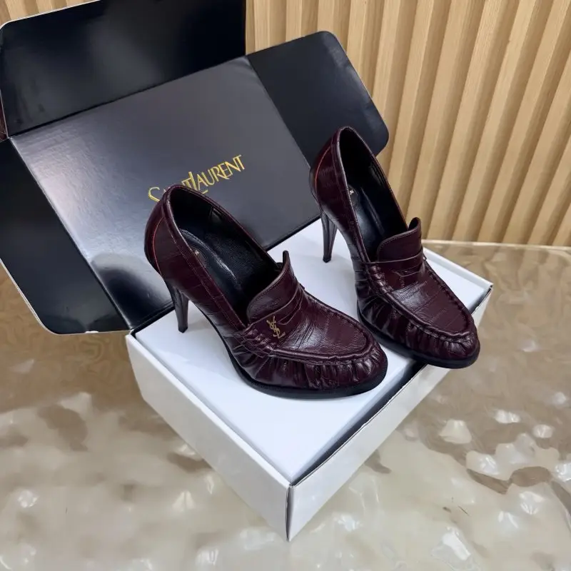 Saint Laurent Лоферы on heel YSL LE LOAFER — Photo 3
