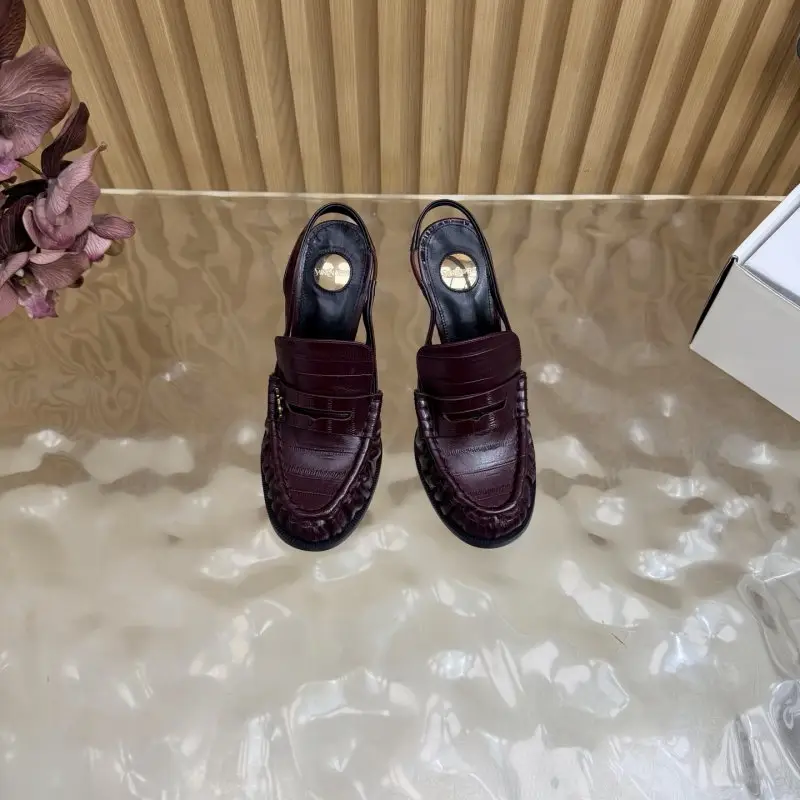Saint Laurent Лоферы на каблуке YSL LE LOAFER — Фото 4