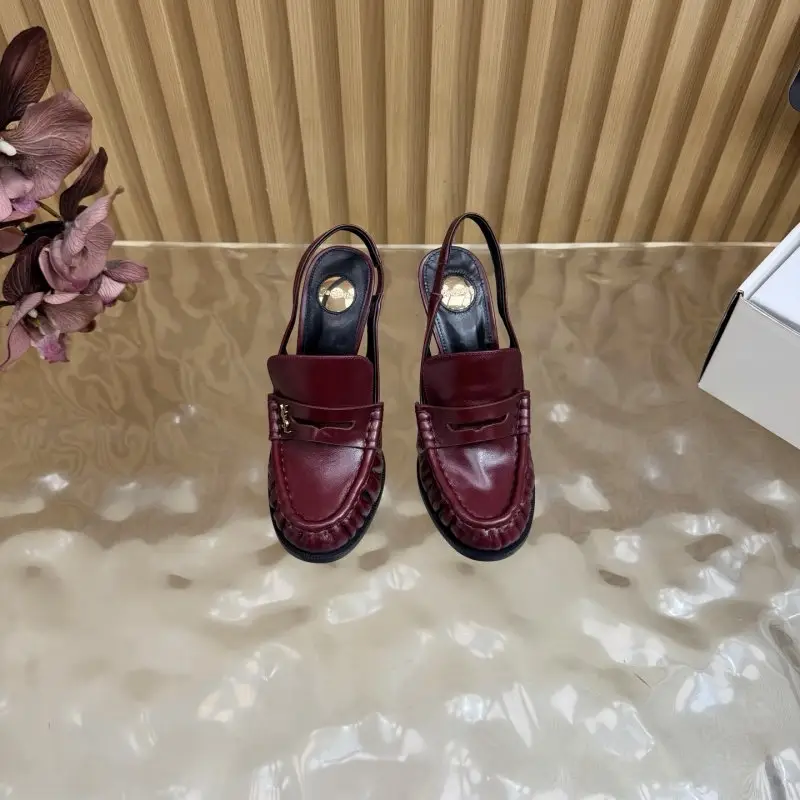 Saint Laurent Лоферы на каблуке YSL LE LOAFER — Фото 4