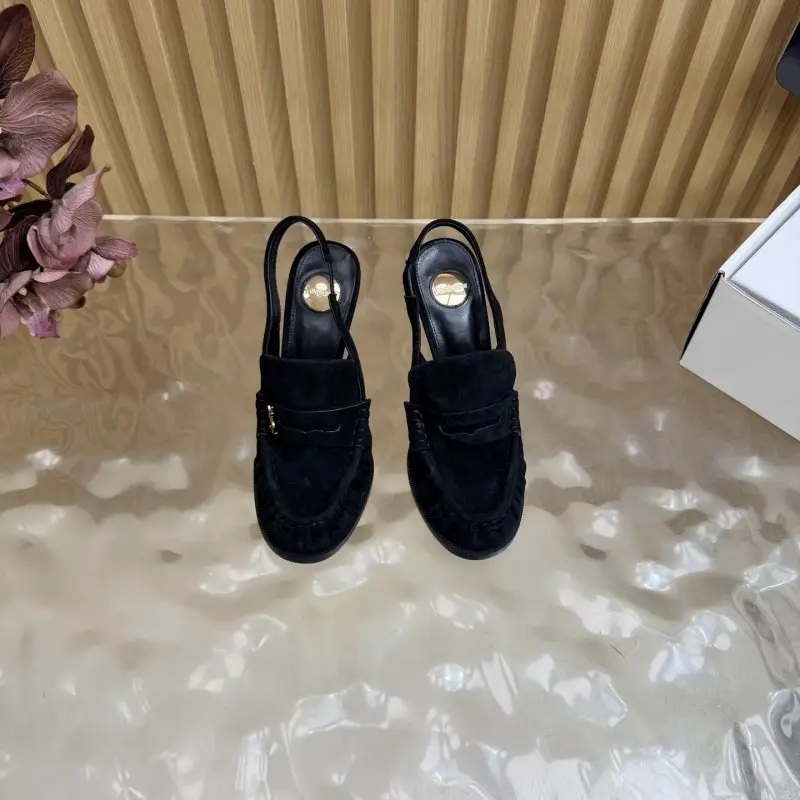 Saint Laurent Лоферы на каблуке YSL LE LOAFER — Фото 4