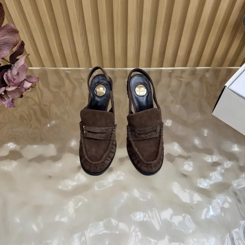 Saint Laurent Лоферы на каблуке YSL LE LOAFER — Фото 4