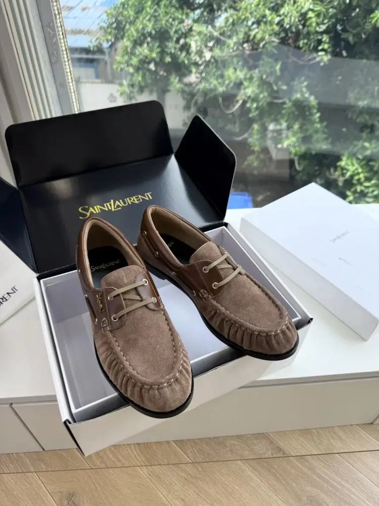 Saint Laurent Лоферы жіночі — Фото 2