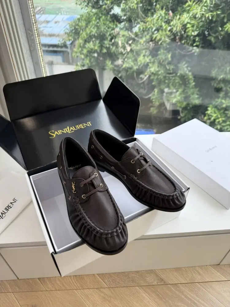 Saint Laurent Лоферы жіночі — Фото 2