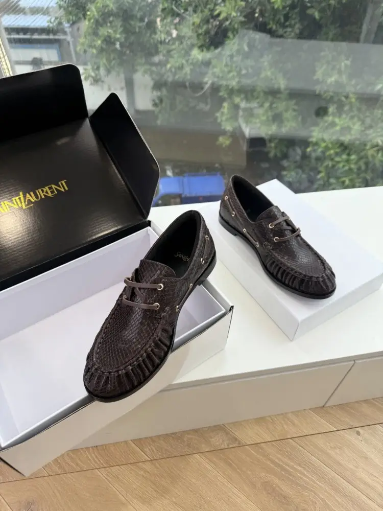 Saint Laurent Лоферы жіночі — Фото 3