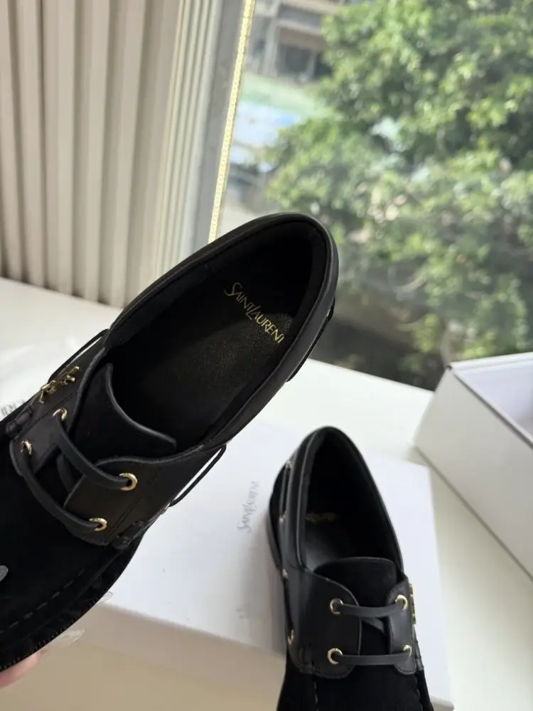 Saint Laurent Лоферы женские — Фото 4