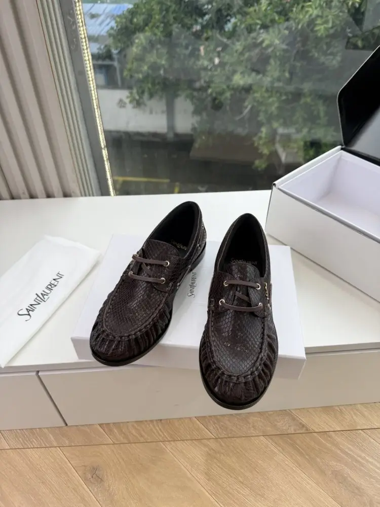 Saint Laurent Лоферы жіночі — Фото 4
