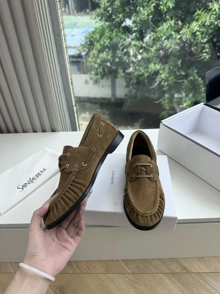 Saint Laurent Лоферы женские — Фото 5