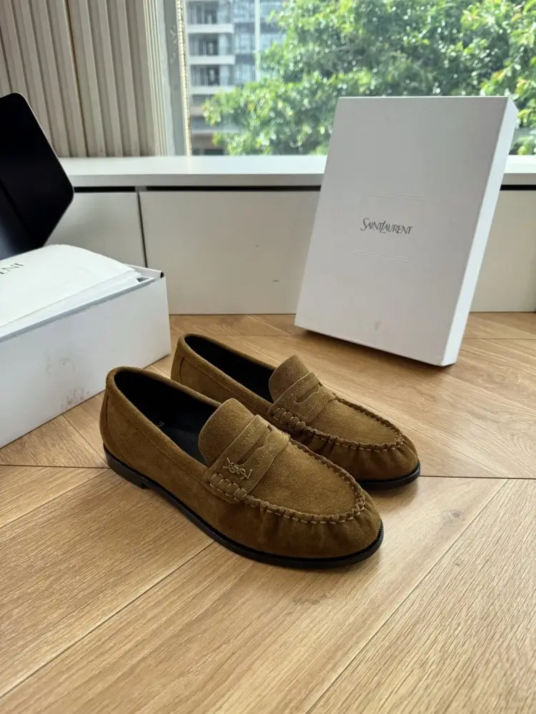 Saint Laurent Лоферы жіночі — Фото 5