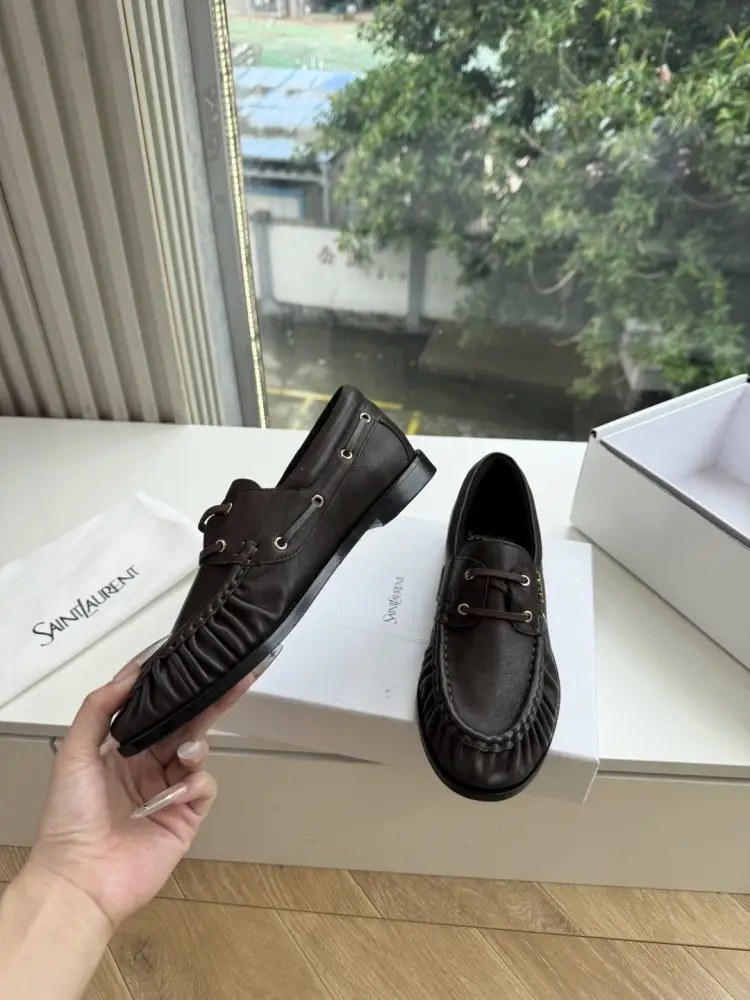 Saint Laurent Лоферы жіночі — Фото 5