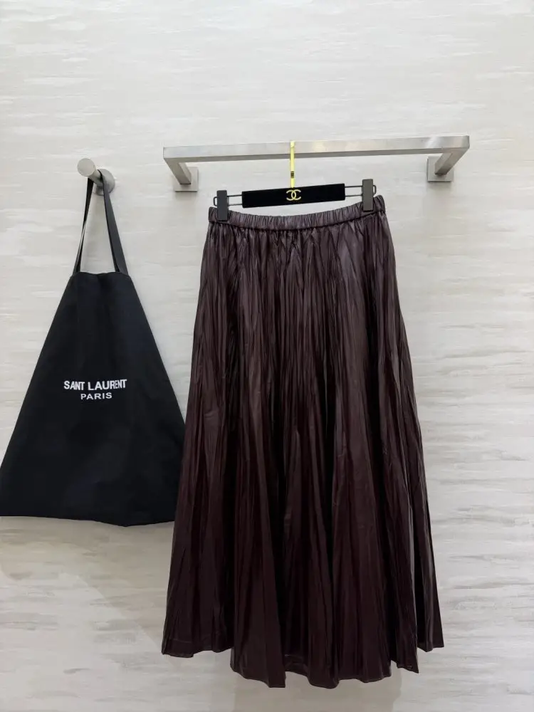 Saint Laurent — Pleated skirt