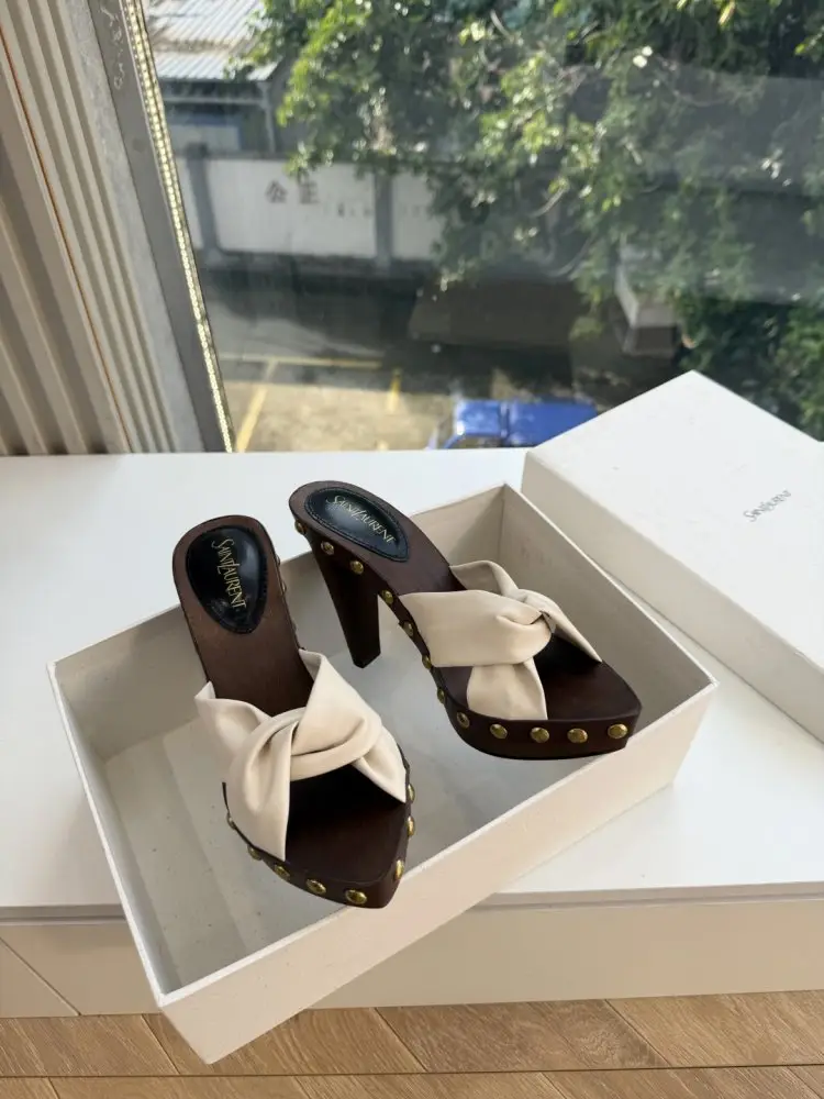 Saint Laurent Босоніжки — Фото 3
