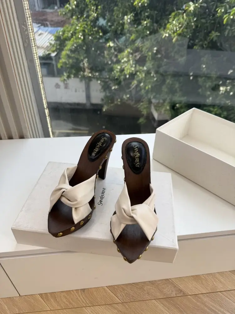 Saint Laurent Босоніжки — Фото 5