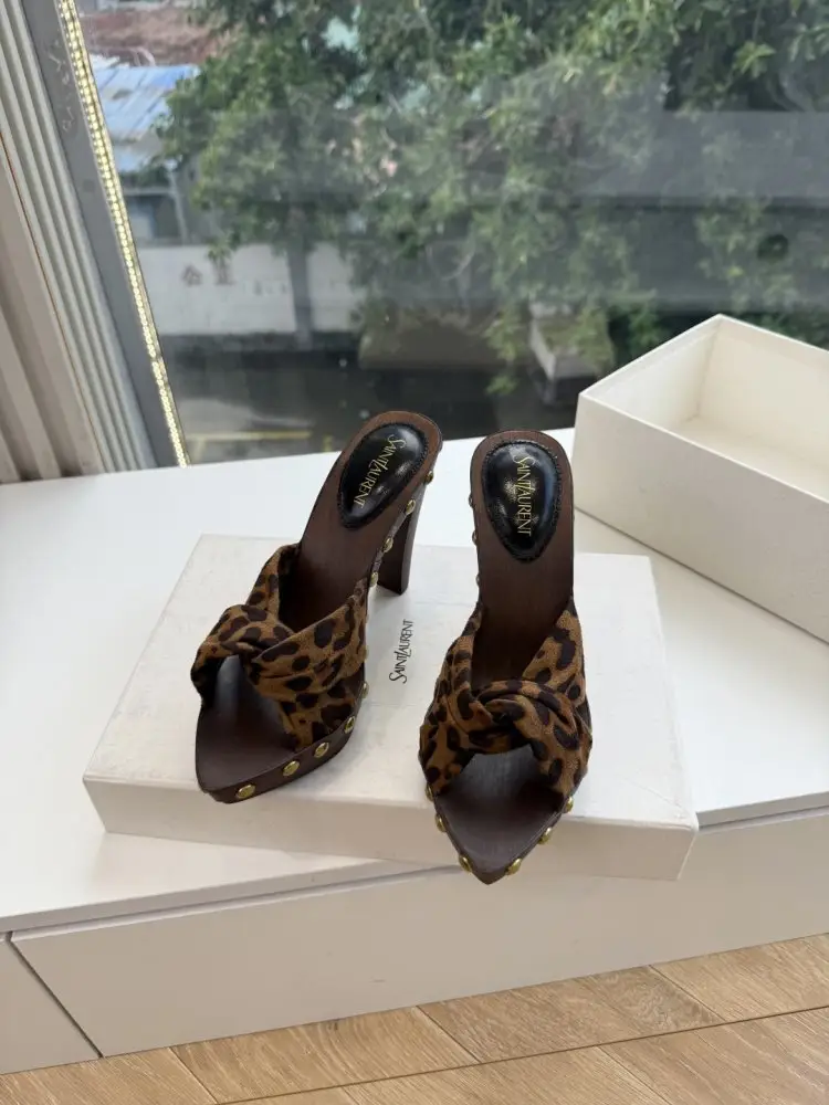 Saint Laurent Босоніжки — Фото 5