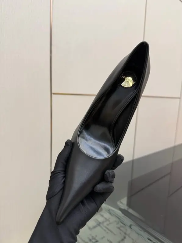 Saint Laurent Туфли лодочки на высоком каблуке — Фото 4