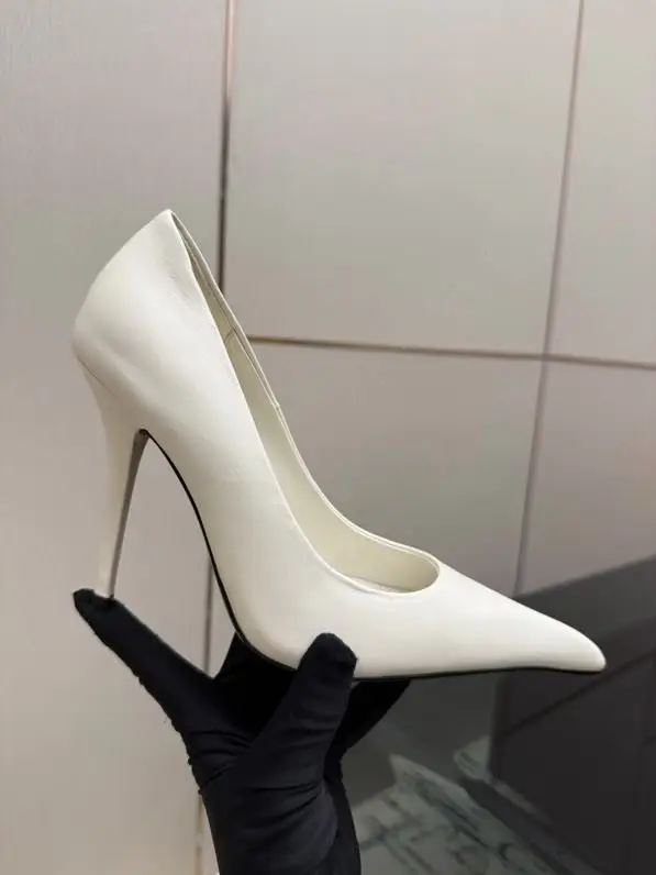Saint Laurent Туфли лодочки на высоком каблуке — Фото 5